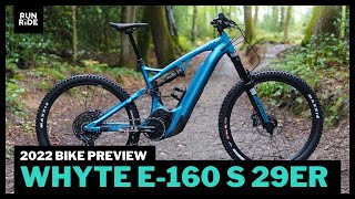 Bike Preview 2022 Whyte E160 S 29er Full Suspension Electric MTB  Turquoise [upl. by Girish230]