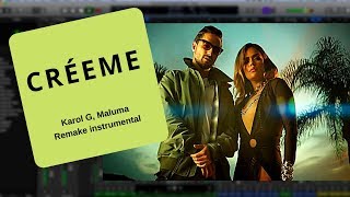 Karol G Maluma  Créeme  Remake instrumental [upl. by Oilerua944]