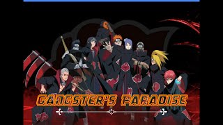 Akatsuki AMV  Gangsters Paradise  Coolio [upl. by Zindman]