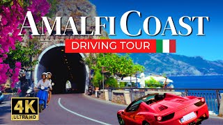 4K Amalfi Coast Drive Italys Breathtaking Hidden Gems 🇮🇹 [upl. by Bethel376]