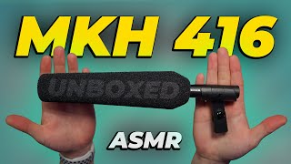 The Legendary Mic ASMR Unboxing  Sennheiser MKH 416 [upl. by Florrie]