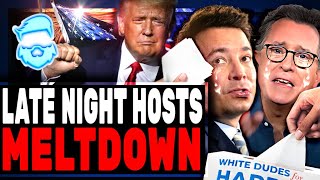 Late Night NUCLEAR MELTDOWN Over Trump Win Kimmel CRIES Colbert RAGES amp Its All HILARIOUS [upl. by Medlin]