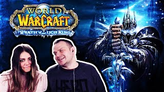 World of Warcraft Wrath of the Lich King Cinematic Trailer REACTION [upl. by Llennej705]