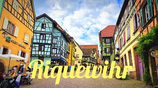 Riquewihr  plus beaux village dAlsace  France  4K [upl. by Katheryn]