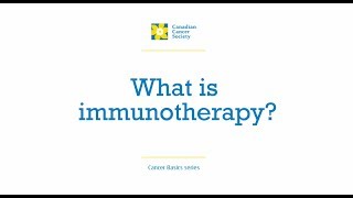 Cancer Basics – Immunotherapy [upl. by Halyk651]