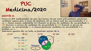 PUC PR  Medicina2020  Todos os 300 vestibulandos de uma das turmas de um curso prévestibular [upl. by Attesor380]