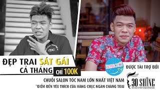 Cắt tạo kiểu Undercut Quiff  Trung Ruồi  Kem Xôi TV [upl. by Ozkum]