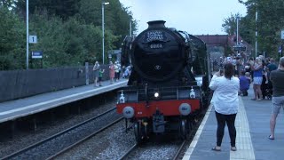 UK  Flying Scotsman brings out the crowds  The Waverley 1092023 [upl. by Rolph]