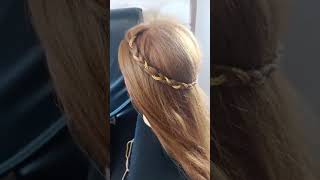 NAVRATRI KE LIYE SIRF 2 MINUT MEIN BANNE WALA HAIRSTYLEflawlesshair stunninghair haircareroutine [upl. by Notnats]