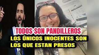 TODOS SON PANDILLEROS LOS INOCENTES SON LOS PRESOS bukele asamblealegislativa [upl. by Elgar390]