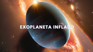 El Telescopio James Webb descubre un exoplaneta inflado [upl. by Dewees]