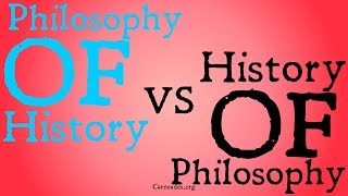 Philosophy of History vs History of Philosophy Distinction [upl. by Idalla]