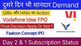 Vodafone Idea FPO  Vodafone Idea FPO GMP amp Day 2 Subscription Status  Apply Or Not [upl. by Jareb]