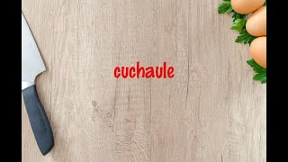 How to cook  cuchaule [upl. by Gruchot]