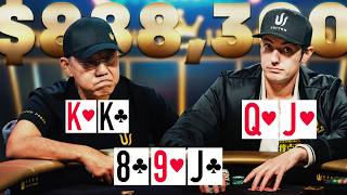 Massive Flop Action in 1 Million Cash Game  High Stakes Poker E16 [upl. by Farl]