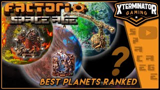 Ranking the Best Planets in Factorio Space Age Expansion [upl. by Aerdnahc]