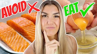 The Healthiest High Fat Foods You Can Eat And Ones to Avoid [upl. by Aihsilat197]