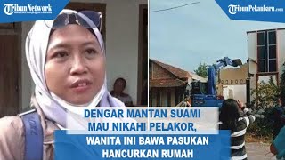 Mantan Suami Mau Nikahi Pelakor Wanita Ini Bawa Pasukan Preteli Rumah [upl. by Aihsirt]