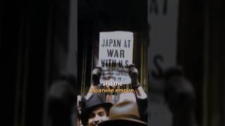 US declares war on Japan history WWII shorts pearlharbor roosevelt [upl. by Lindo690]