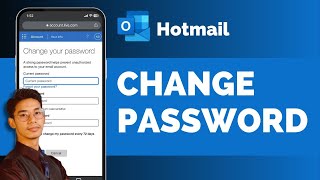 How To Change Hotmail Account Password 2024 [upl. by Haymo]