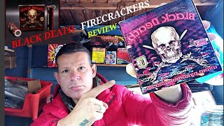 BLACK DEATH FIRECRACKERS REVIEW ☠️☠️ [upl. by Dicky]