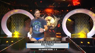 Kyle OReilly Entrance  AEW Rampage May 31 2024 [upl. by Tri]