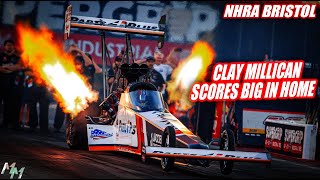 Clay Millican Continues To Build  NHRA Thunder Valley Nationals [upl. by Htrap524]