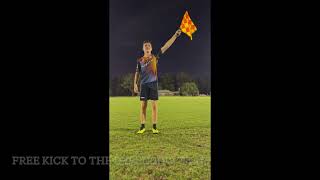 Assistant Referee Signals Video [upl. by Zonnya647]