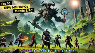 Top 10 New MMORPG Games on Android amp iOS 2024 [upl. by Nepets]