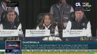 Guatemalan electoral process moves forward despite reports of irregularities [upl. by Senalda694]