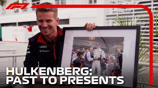 Nico Hulkenberg Celebrates His 200th Grand Prix  2023 Mexico City Grand Prix [upl. by Elidad]