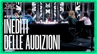 GLI INEDITI PIÙ BELLI DELLE AUDIZIONI DI X FACTOR 2020 [upl. by Sirtimed]