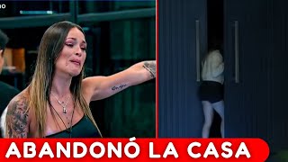 🚨 URGENTECONFIRMADO AGOSTINA ABANDONÓ LA CASA DE GRAN HERMANO POR VOLUNTAD PROPIA [upl. by Aliled]