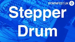 New Stepper Drums from Transistor Sound Labs  Synthfest 2018 [upl. by Llertac]