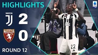 JuventusTorino 2  0  Highlights amp Goals  Serie A 202425 [upl. by Bram964]