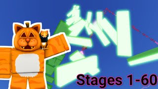 Masters Difficulty Chart Obby Effortless Very Easy and Easy Stages 160 [upl. by Coke]