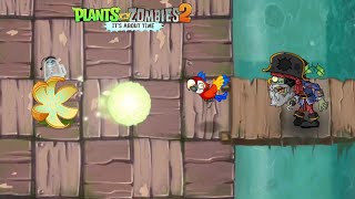 Que Planta evita ser llevada por un Zombi Loro SIN Nutrientes plantas lvl 1 [upl. by Arries]