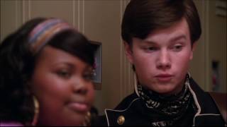 Glee  Mercedes asks Kurt whether hes kissed anyone 1x03 [upl. by Waylin]