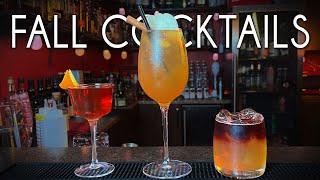 Easy Fall Cocktail Recipes for Thanksgiving 🥃🍁 [upl. by Elspeth309]