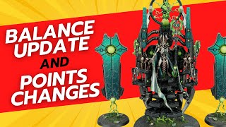 Will the New Necrons Codex Balance Update CHANGE the Game [upl. by Yelsnit]