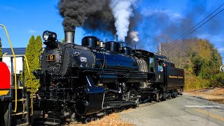 Steam Power Returns Chasing SMS 9 Across 3 Southern New Jersey Railroads 11624 [upl. by Eirrab]