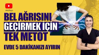 BEL AĞRISINI GEÇİRMEK İÇİN TEK METOT aktifizyo belağrısı [upl. by Busiek]