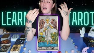 ✨How To Read Tarot Cards  The Temperance Card  Major Arcana Tarot Series✨ [upl. by Eittah716]