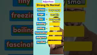 Strong Vs normal adjectives parts 3 [upl. by Lallage]