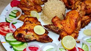 Fried Chicken Tikka Steam Roast Recipe  Chicken Tikka Steam Roast by Aromalicious Cooking with Amna [upl. by Margy]