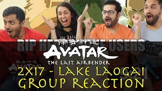 Avatar The Last Airbender  2x17 Lake Laogai  Group Reaction [upl. by Yssak]