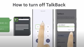 How to turn off TalkBack screen reader [upl. by Noirred]