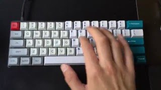 GMK vs Signature Plastics DSA Sound Test [upl. by Einad]