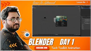 How to Install Blender and Explore Interface in 2024 [upl. by Adniuqal]