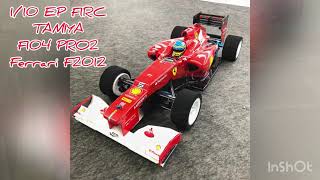 110 EP F1RC TAMIYA F104 PRO2 Ferrari F2012 [upl. by Okir]